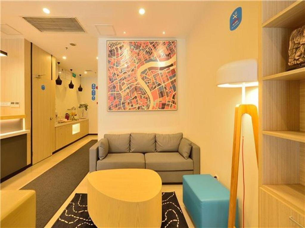 Hanting Hotel Shanghai Babaiban Pudian Road Subway Station Esterno foto